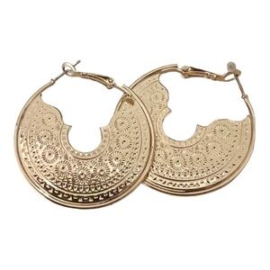 Gold Hoop Earrings